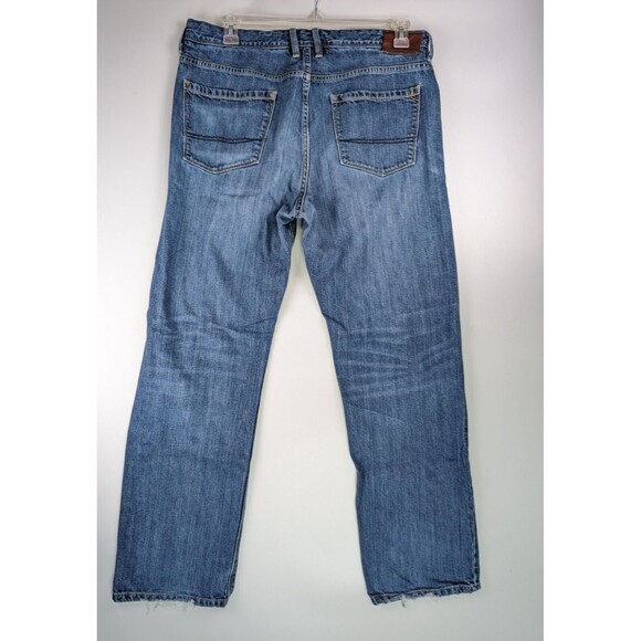 Tommy Bahama Standard Bootcut Jeans Mens 36x32 Blue Need Repair See Photo - Picture 10 of 16